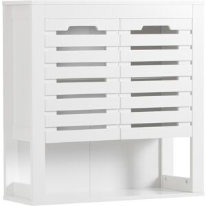 SoBuy White Wall Cabinet with Adjustable Shelf SoBuy White Wall Cabinet with Adjustable Shelf