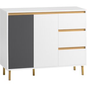 SoBuy White Sideboard Cabinet with Drawers & Cupboard SoBuy White Sideboard Cabinet with Drawers & Cupboard