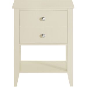 SoBuy Beige Bedside Table with 2 Drawers & Shelf SoBuy Beige Bedside Table with 2 Drawers & Shelf