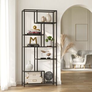 VASAGLE Bookshelf, 6-Tier Tall Bookcase, Display Shelf, Plant Stand, 11.8 x 31.5 x 70.9 VASAGLE Bookshelf, 6-Tier Tall Bookcase, Display Shelf, Plant Stand, 11.8 x 31.5 x 70.9