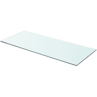 vidaXL Glass Shelf 70x30 cm - Modern Transparent Shelf Panel vidaXL Glass Shelf 70x30 cm - Modern Transparent Shelf Panel