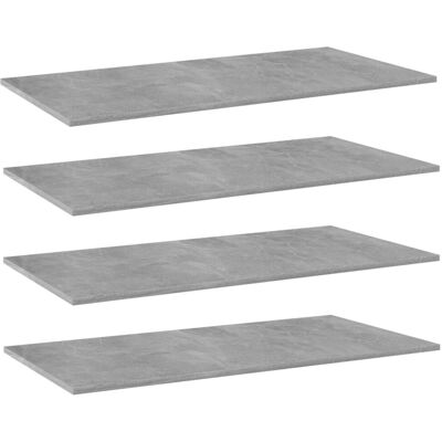 vidaXL - Bookshelf Boards - Concrete Grey - Shelf boards vidaXL - Bookshelf Boards - Concrete Grey - Shelf boards