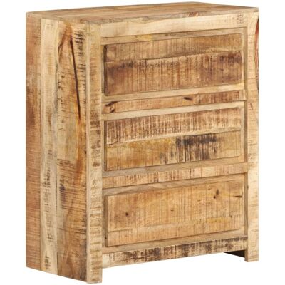 vidaXL Solid Wood Mango Drawer Cabinet - Storage Sideboard - 60x33x75 cm vidaXL Solid Wood Mango Drawer Cabinet - Storage Sideboard - 60x33x75 cm