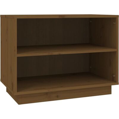 vidaXL Solid Wood Pine Shoe Cabinet - Sturdy & Compact Storage vidaXL Solid Wood Pine Shoe Cabinet - Sturdy & Compact Storage