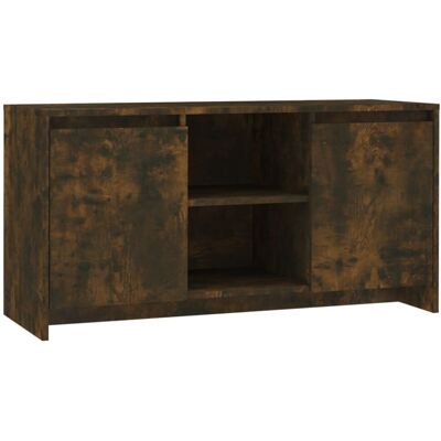 vidaXL Nova - TV Cabinet - Smoked Oak - 102x37.5x52.5 cm vidaXL Nova - TV Cabinet - Smoked Oak - 102x37.5x52.5 cm