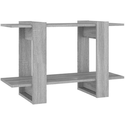 vidaXL Book Cabinet - Grey Sonoma - Book Shelf & Room Divider vidaXL Book Cabinet - Grey Sonoma - Book Shelf & Room Divider