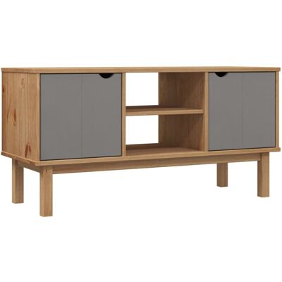 vidaXL OTTA Brown and Gray TV Stand - TV Furniture vidaXL OTTA Brown and Gray TV Stand - TV Furniture