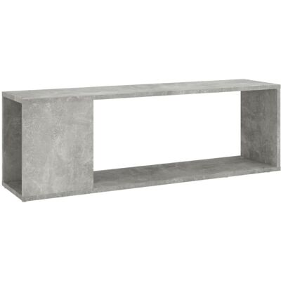 vidaXL TV Cabinet Concrete Grey Engineered Wood Indoor Book Plasma Cabinet vidaXL TV Cabinet Concrete Grey Engineered Wood Indoor Book Plasma Cabinet