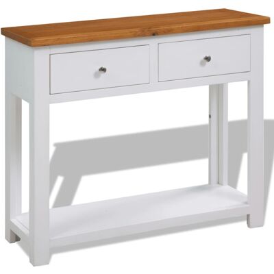 VIDAXL - Consolle 83x30x73 Oak - Console Table VIDAXL - Consolle 83x30x73 Oak - Console Table