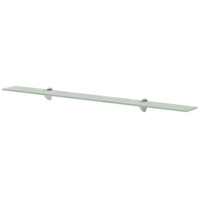 vidaXL Wall Floating Shelf Panel Glass Sheet Plate Storage Room Shelving Display vidaXL Wall Floating Shelf Panel Glass Sheet Plate Storage Room Shelving Display