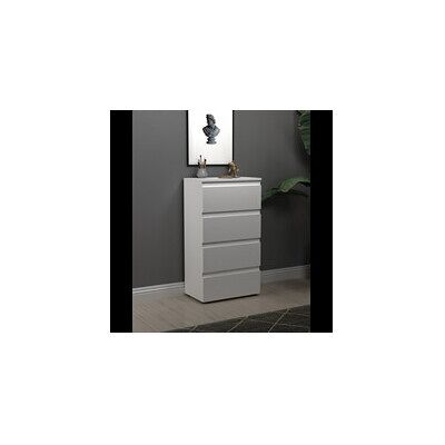 Spot On Dealz - 4-Drawer High Gloss Chest - Slimline Spot On Dealz - 4-Drawer High Gloss Chest - Slimline