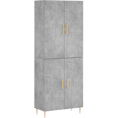 vidaXL Highboard Concrete Grey - Sideboard vidaXL Highboard Concrete Grey - Sideboard