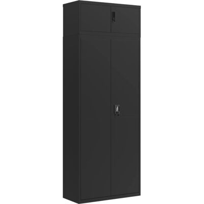 vidaXL Steel Office File Cabinet - 90x40x240 cm vidaXL Steel Office File Cabinet - 90x40x240 cm