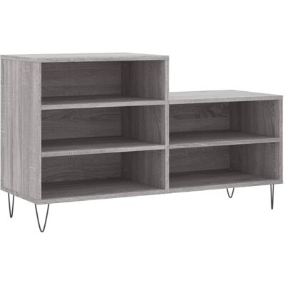 vidaXL Grey Sonoma Shoe Cabinet - Shoe Storage Rack vidaXL Grey Sonoma Shoe Cabinet - Shoe Storage Rack