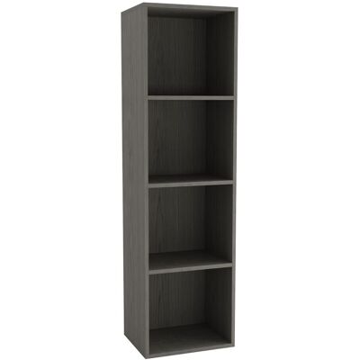 URBN Living - Cedar Grey 4-Shelf - Wood - Bookcase URBN Living - Cedar Grey 4-Shelf - Wood - Bookcase