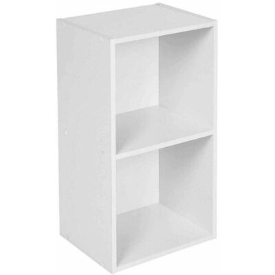 URBN Living - 2-Shelf Wooden - White - Wood - Bookcase URBN Living - 2-Shelf Wooden - White - Wood - Bookcase