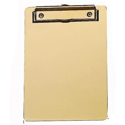 Unbranded Golden M1 Stainless Steel Clipboard Unbranded Golden M1 Stainless Steel Clipboard