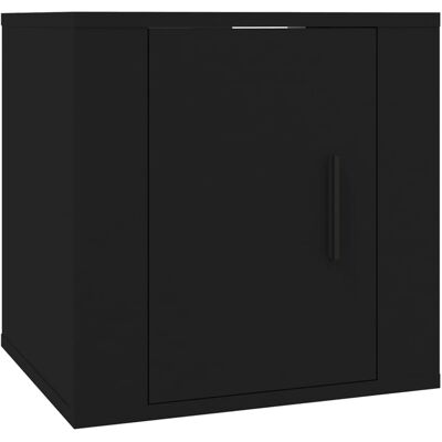 (black, 40 x 34.5 x 40 cm/ 1 pcs) vidaXL Wall Mounted TV Cabinet Hanging TV Stan (black, 40 x 34.5 x 40 cm/ 1 pcs) vidaXL Wall Mounted TV Cabinet Hanging TV Stan