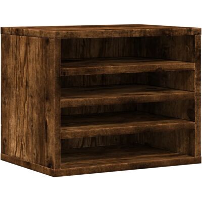 (smoked oak) vidaXL Desk Organiser Tray Organiser File Organiser Sonoma Oak Engi (smoked oak) vidaXL Desk Organiser Tray Organiser File Organiser Sonoma Oak Engi