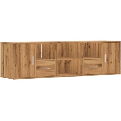 vidaXL Corner Cabinet Oak 160x40x45cm - Wooden Storage Furniture vidaXL Corner Cabinet Oak 160x40x45cm - Wooden Storage Furniture