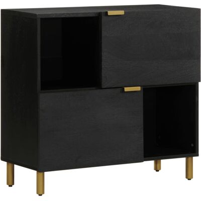 vidaXL Sideboard Black - Storage Cabinet - Highboard vidaXL Sideboard Black - Storage Cabinet - Highboard