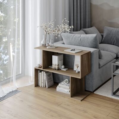 URBN Living - Oak 80cm - 2 Tier - Bookcase URBN Living - Oak 80cm - 2 Tier - Bookcase