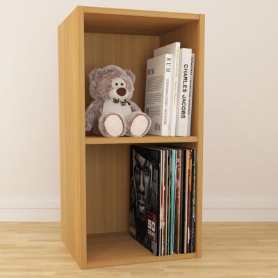 Charles Jacobs - Vinyl LP Cube - Storage - Oak - Storage Unit Charles Jacobs - Vinyl LP Cube - Storage - Oak - Storage Unit