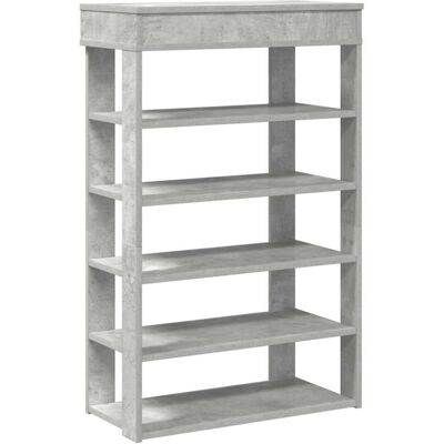 vidaXL Concrete Grey Shoe Rack Model 2610 - Shoe Storage vidaXL Concrete Grey Shoe Rack Model 2610 - Shoe Storage