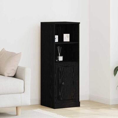 VidaXL Black Oak Highboard - Modern Storage Furniture VidaXL Black Oak Highboard - Modern Storage Furniture