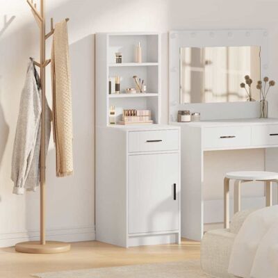 vidaXL White Wood Buffet Sideboard - Buffet Sideboard vidaXL White Wood Buffet Sideboard - Buffet Sideboard