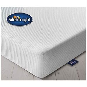 Silentnight 3 Zone Memory Foam Rolled Mattress Made in the UK Medium Euro Si Silentnight 3 Zone Memory Foam Rolled Mattress Made in the UK Medium Euro Si