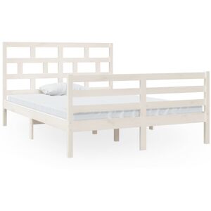 (white, 140 x 200 cm) vidaXL Bed Frame Bed Base Bedstead Bedroom Mattress Founda (white, 140 x 200 cm) vidaXL Bed Frame Bed Base Bedstead Bedroom Mattress Founda
