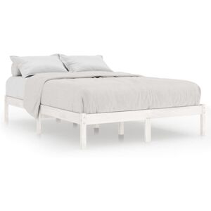 (white, 195.5 x 140.5 x 31 cm) vidaXL Bed Frame Bedroom Wooden Bed Base Mattress (white, 195.5 x 140.5 x 31 cm) vidaXL Bed Frame Bedroom Wooden Bed Base Mattress