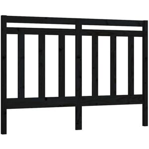 (black, 126 x 4 x 100 cm) vidaXL Solid Wood Pine Bed Headboard Home Furniture Mu (black, 126 x 4 x 100 cm) vidaXL Solid Wood Pine Bed Headboard Home Furniture Mu