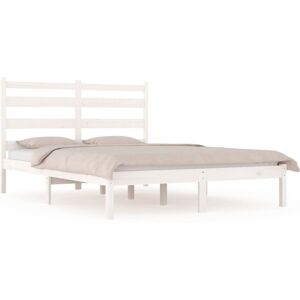 (white, 120 x 200 cm) vidaXL Solid Wood Pine Bed Frame Wooden Bedstead Bed Base (white, 120 x 200 cm) vidaXL Solid Wood Pine Bed Frame Wooden Bedstead Bed Base