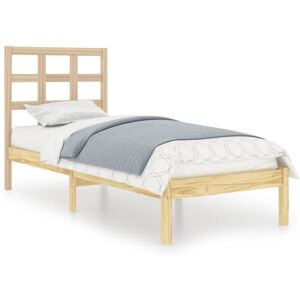 (brown, 90 x 190 cm) vidaXL Solid Wood Bed Frame Bedroom Bedstead Bed Base Multi (brown, 90 x 190 cm) vidaXL Solid Wood Bed Frame Bedroom Bedstead Bed Base Multi