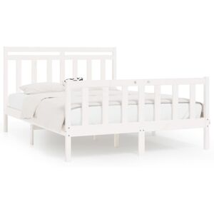 (white, 160 x 200 cm) vidaXL Solid Wood Pine Bed Frame Wooden Bedstead Bed Base (white, 160 x 200 cm) vidaXL Solid Wood Pine Bed Frame Wooden Bedstead Bed Base
