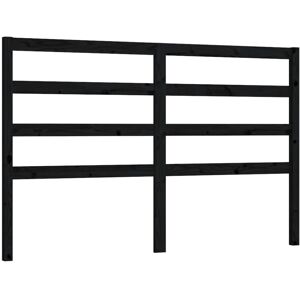 (black, 126 x 4 x 100 cm) vidaXL Solid Wood Pine Bed Headboard Home Furniture Mu (black, 126 x 4 x 100 cm) vidaXL Solid Wood Pine Bed Headboard Home Furniture Mu