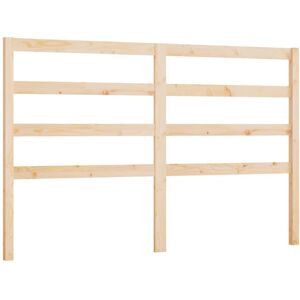 vidaXL Headboard 126x4x100 cm Brown - Headboard vidaXL Headboard 126x4x100 cm Brown - Headboard