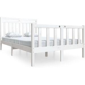 (white, 135 x 190 cm) vidaXL Bed Frame Bed Base Bedstead Bedroom Mattress Founda (white, 135 x 190 cm) vidaXL Bed Frame Bed Base Bedstead Bedroom Mattress Founda