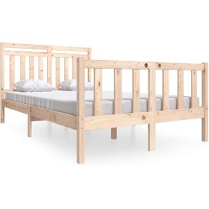 (brown, 135 x 190 cm) vidaXL Bed Frame Bed Base Bedstead Bedroom Mattress Founda (brown, 135 x 190 cm) vidaXL Bed Frame Bed Base Bedstead Bedroom Mattress Founda