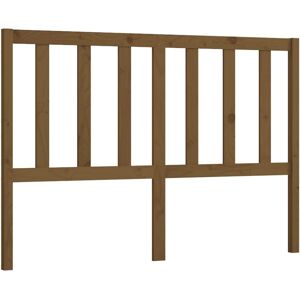 vidaXL Honey Brown 156x4x100 cm Solid Pine Bed Headboard - Bed Type vidaXL Honey Brown 156x4x100 cm Solid Pine Bed Headboard - Bed Type