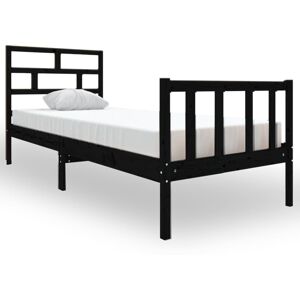 (black, 75 x 190 cm) vidaXL Bed Frame Bed Base Bedstead Bedroom Mattress Foundat (black, 75 x 190 cm) vidaXL Bed Frame Bed Base Bedstead Bedroom Mattress Foundat