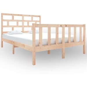 (brown, 135 x 190 cm) vidaXL Bed Frame Bed Base Bedstead Bedroom Mattress Founda (brown, 135 x 190 cm) vidaXL Bed Frame Bed Base Bedstead Bedroom Mattress Founda