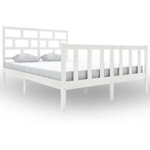 (white, 160 x 200 cm) vidaXL Bed Frame Bed Base Bedstead Bedroom Mattress Founda (white, 160 x 200 cm) vidaXL Bed Frame Bed Base Bedstead Bedroom Mattress Founda