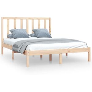 (brown, 140 x 190 cm) vidaXL Solid Wood Pine Bed Frame Bedstead Platform Bed Mul (brown, 140 x 190 cm) vidaXL Solid Wood Pine Bed Frame Bedstead Platform Bed Mul