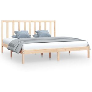 (brown, 200 x 200 cm) vidaXL Solid Wood Pine Bed Frame Bedstead Platform Bed Mul (brown, 200 x 200 cm) vidaXL Solid Wood Pine Bed Frame Bedstead Platform Bed Mul