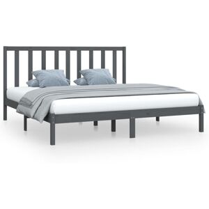 (grey, 200 x 200 cm) vidaXL Solid Wood Pine Bed Frame Bedstead Platform Bed Mult (grey, 200 x 200 cm) vidaXL Solid Wood Pine Bed Frame Bedstead Platform Bed Mult