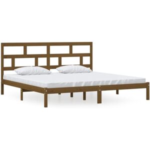 (honey brown, 200 x 200 cm) vidaXL Bed Frame Bed Base Bedstead Bedroom Mattress (honey brown, 200 x 200 cm) vidaXL Bed Frame Bed Base Bedstead Bedroom Mattress