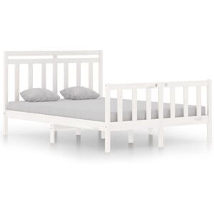 (white, 135 x 190 cm) vidaXL Solid Wood Bed Frame Platform Bed Bedroom Furniture (white, 135 x 190 cm) vidaXL Solid Wood Bed Frame Platform Bed Bedroom Furniture